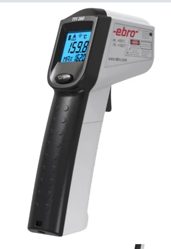 ebro TFI 260 Infrarood-thermometer Optiek 12:1 -60 - +550 °C                                        